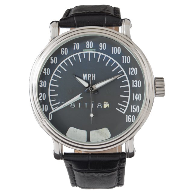 Montre Speedometer de voiture de sport classique 1971 (devant)