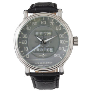 Montre Speedometer de voiture de sport japonaise classiqu