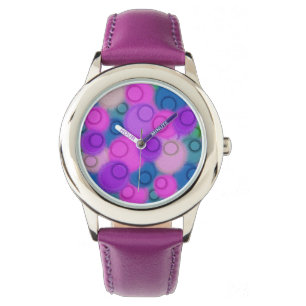 Montre Sphère colorée Peinture Abstraite