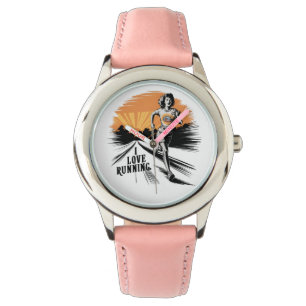 Montre Splatter Vibrant I Love Running