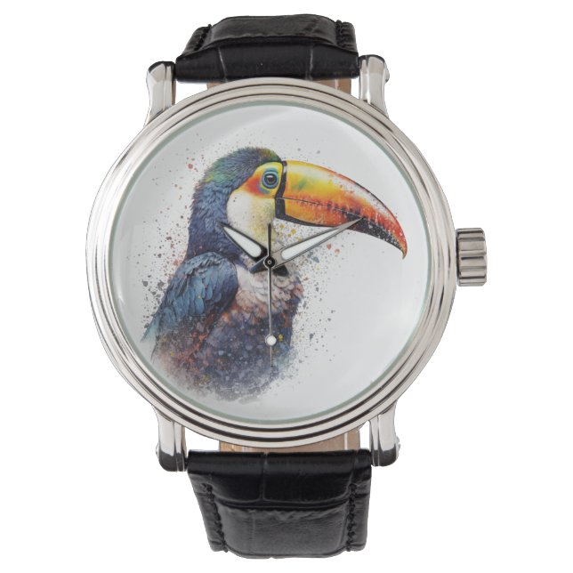 Montre Splendeur tropicale Toucan (devant)