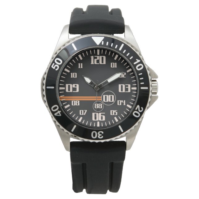 Montre sport look runner (devant)