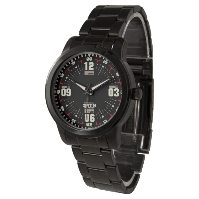 Montre Sport militaire style tactique moderne (Incliné)