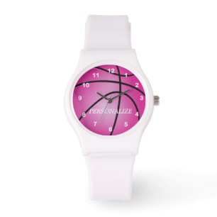 Montre Sport Pink Basket Nom do-it-yourself
