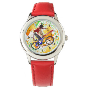 Montre Sport Vélo Bmx Team Coach Peace Love Destiny