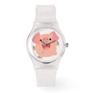 Montre sportive de joyeuses de bande dessinée