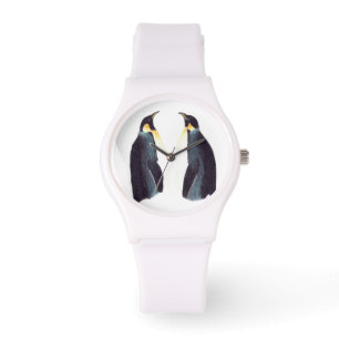 Montre sportive de pingouins d'empereur