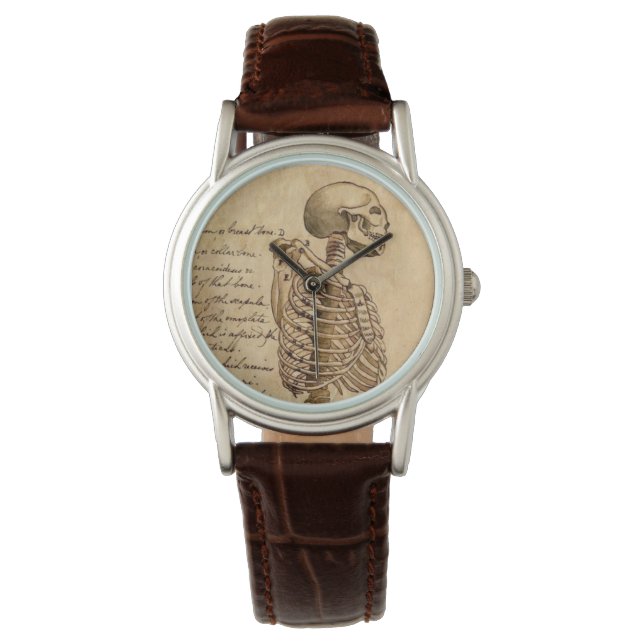 montre squelette vintage (devant)