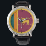 Montre Sri Lanka Flag<br><div class="desc">Patriotic flag of Sri Lanka.</div>