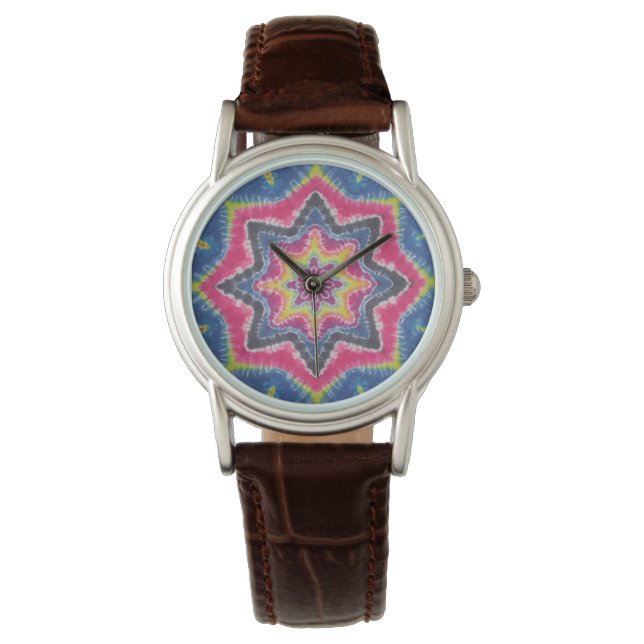 Montre Star Tie Dye (devant)