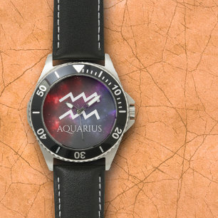 Montre Starfield Aquarius Water Bearer Western Zodiac