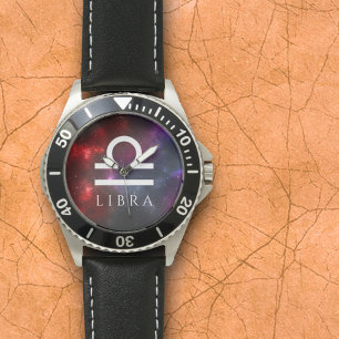 Montre Starfield Libra mis à l'échelle du Zodiac occident