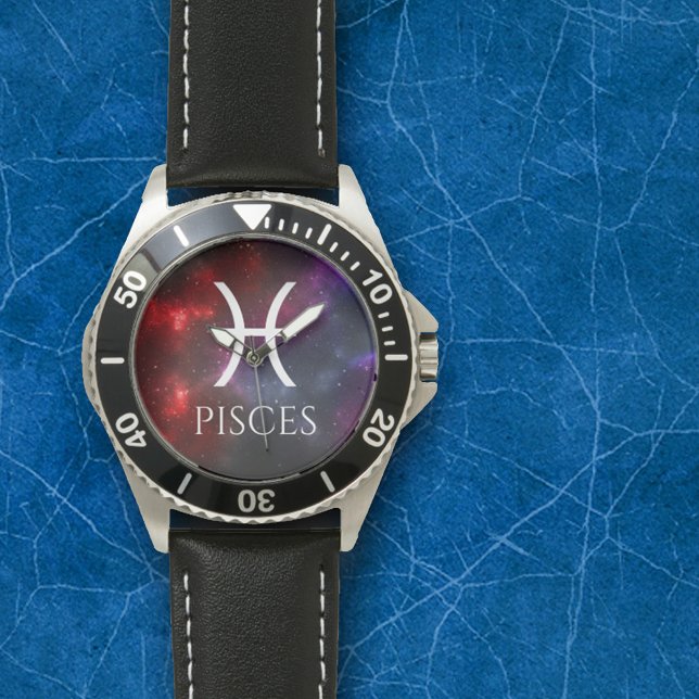 Montre Starfield Poissons Zodiac occidental (Créateur téléchargé)