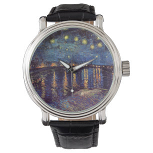 Montre Starry Night Over the Rhone par Vincent van Gogh