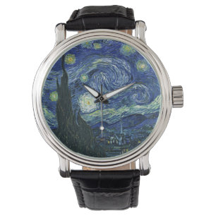 Montre Starry Night Vincent van Gogh Art Peinture