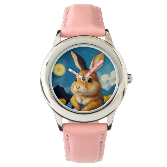 Montre Starry Spring Bunny Watch (devant)