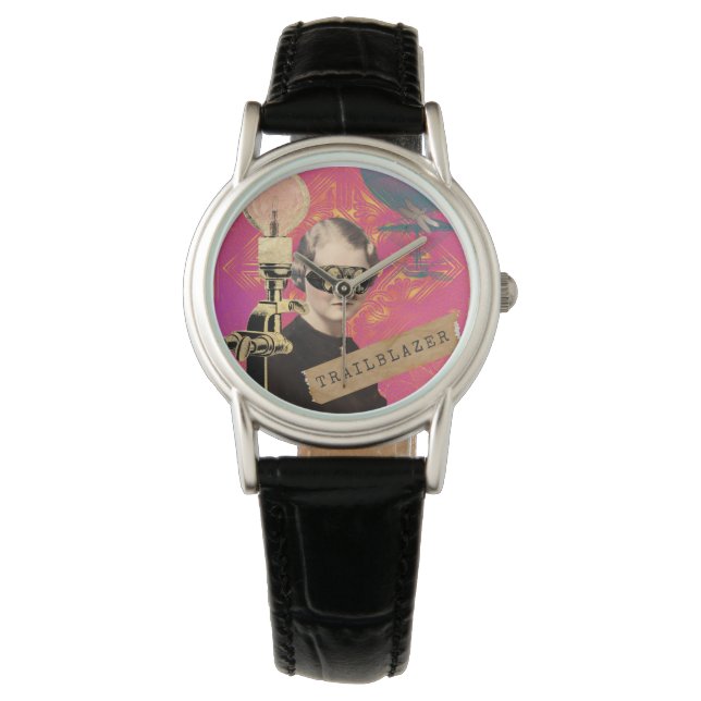 Montre Steampunk Femme Trailblazer Pop Art (devant)