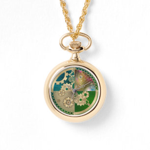 Montre Steampunk Or