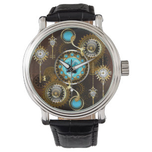 Montre Steampunk Rusty Background