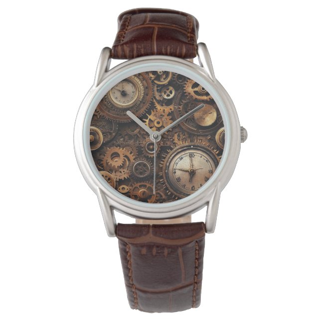 Montre Steampunk Vintage (devant)