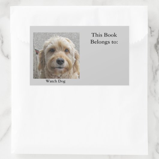 Montre Sticker Chien (Sac)