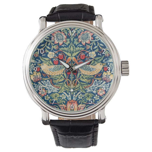 Montre Strawberry Thief, William Morris (devant)