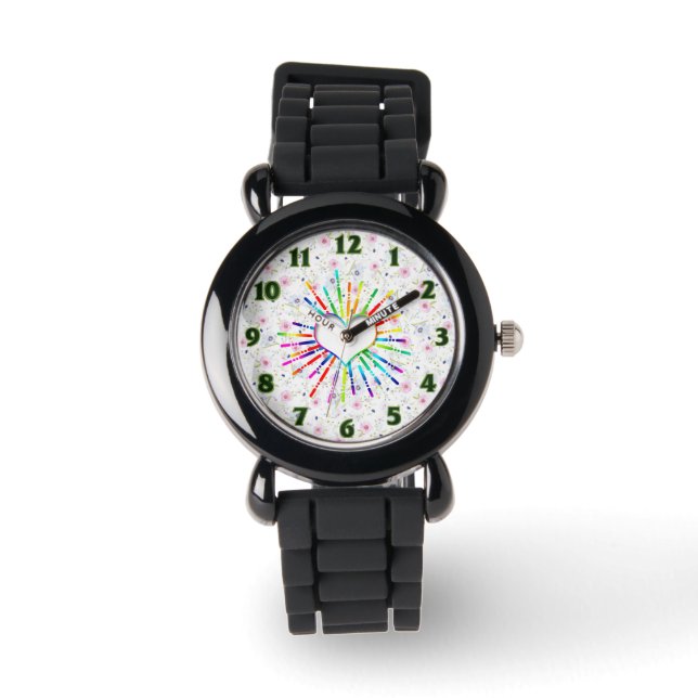 Montre Style de fleurs (Recto)