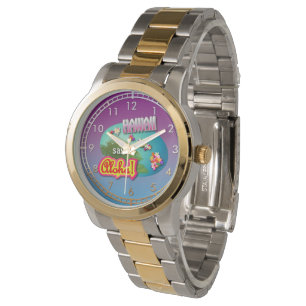 Montre Style hawaïen