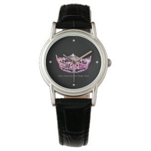 Montre Style Miss America Custom Crown Deux Tones Watch