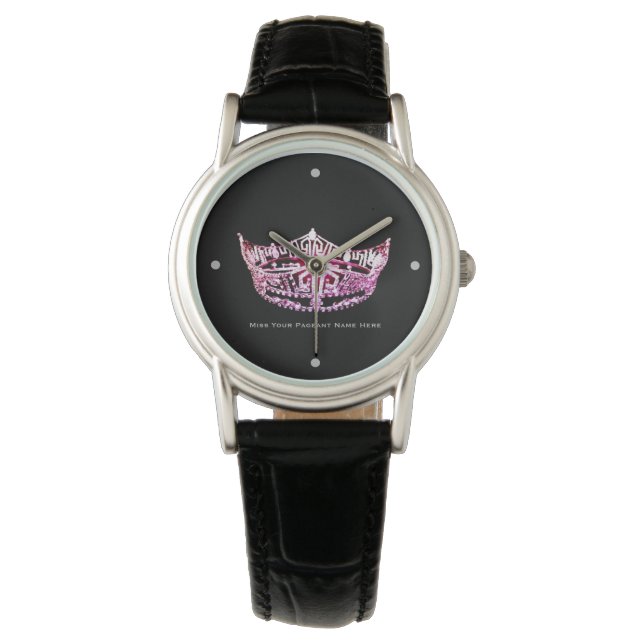 Montre Style Miss America Custom Crown Deux Tones Watch (devant)