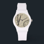 Montre Stylos de fontaine et Watchface avec des notes<br><div class="desc">On dirait que quelqu'un prenait beaucoup de notes ! Cette peinture contemporaine de stylos à fontaines et d'un mirador illustre la perte de temps pour les diverses activités banales,  mais importantes,  de nos vies. Obtenez votre copie aujourd'hui !</div>