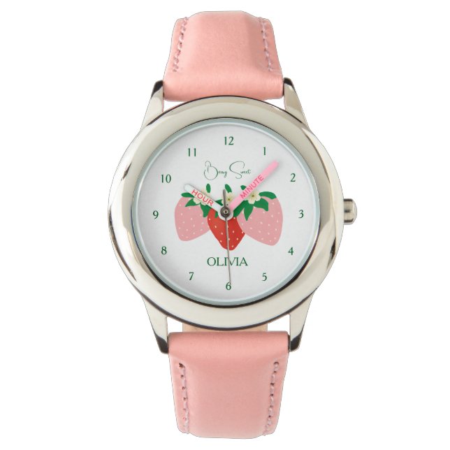 Montre Sucré comme un fruit (devant)