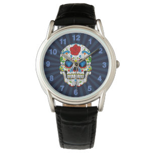 Montre Sugar Skull Mens Watch personnalisable