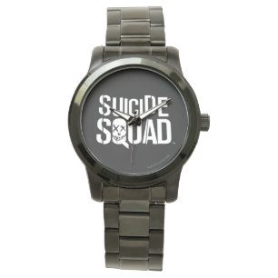 Montre Suicide Squad White Logo