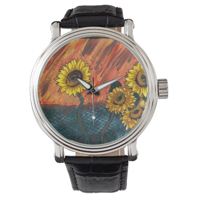 Montre Sunflower sucrée (devant)