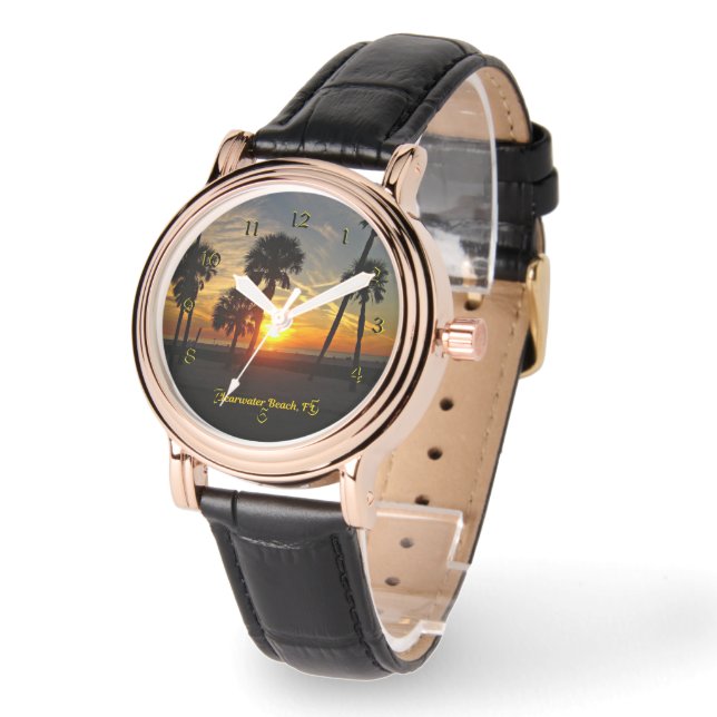 Montre Sunset de Clearwater Beach (Angle)