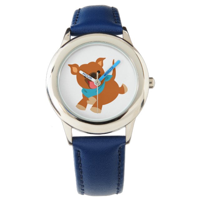 Montre Super Cartoon Staffie Watch (devant)