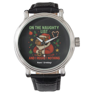 Montre Sur la liste vilaine et je ne regrette rien Noël
