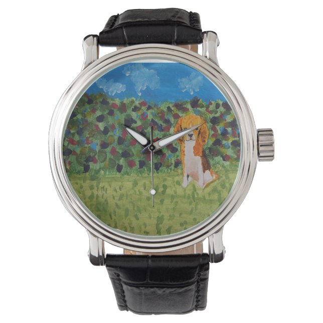 Montre Surveillance beagle (devant)