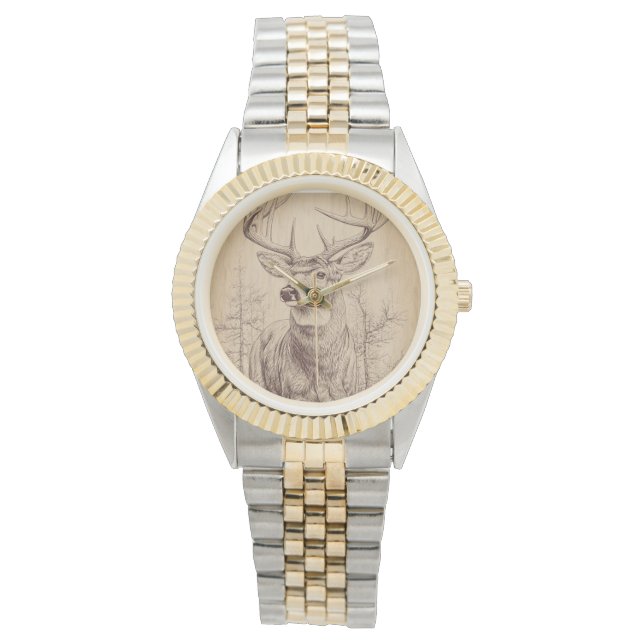 Montre Surveillance de cerfs (devant)