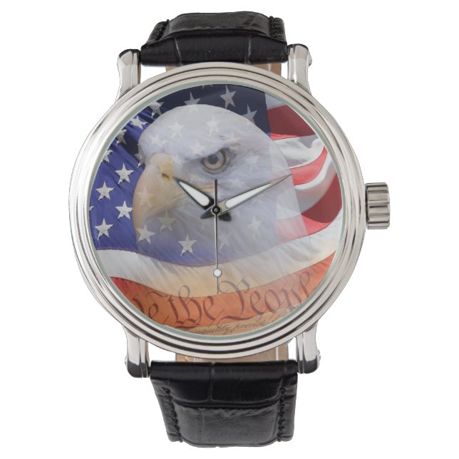 Montre Surveillance de la liberté (devant)