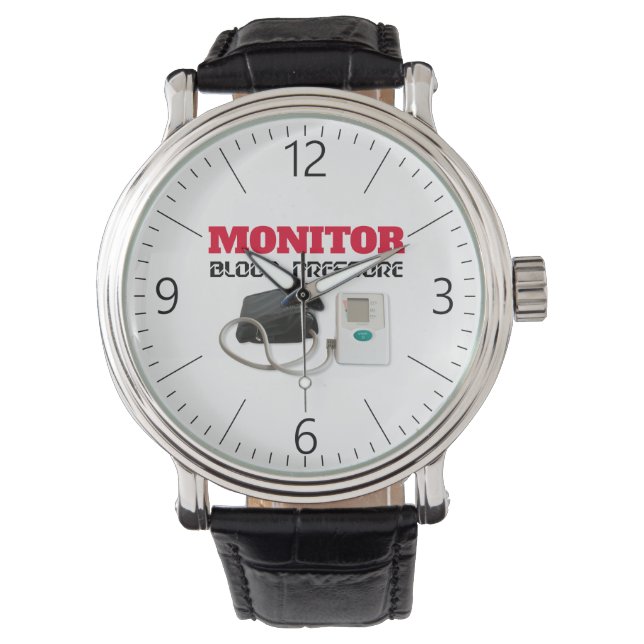 Montre Surveillance de la pression sanguine (devant)