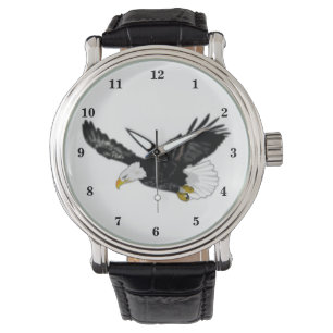 Montre Surveillance de l'aigle à tête blanche américain