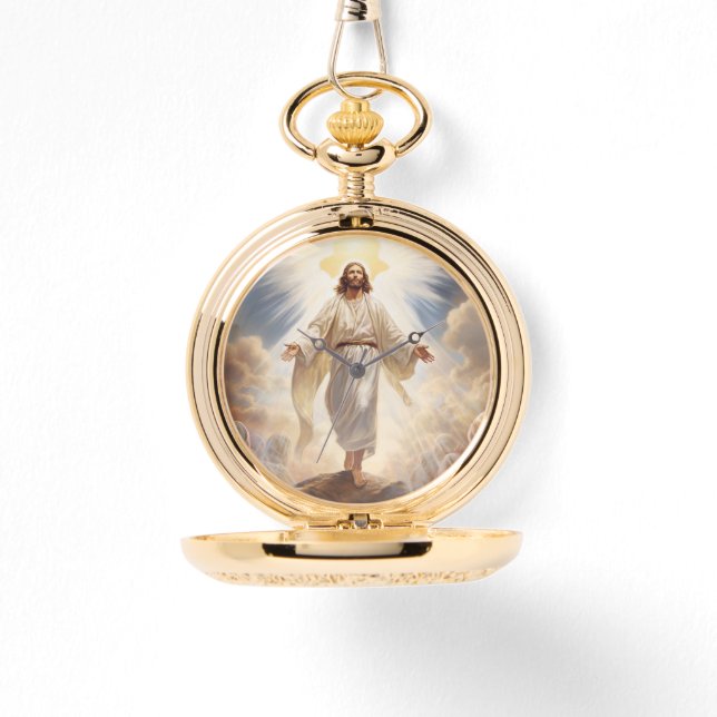 Montre Surveillance de poche Jésus (Recto)