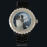 Montre Surveillance des bordures<br><div class="desc">Cette montre Collie Bordure est un grand cadeau pour tous les amoureux de Collie Bordure.</div>