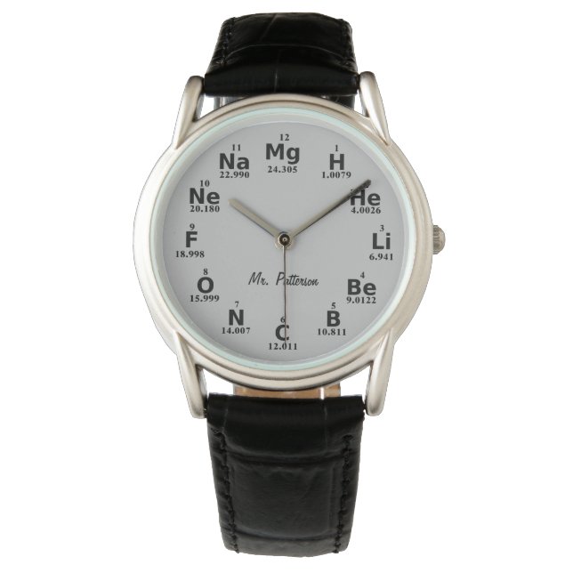 Montre Surveillance des éléments scientifiques de table p (devant)