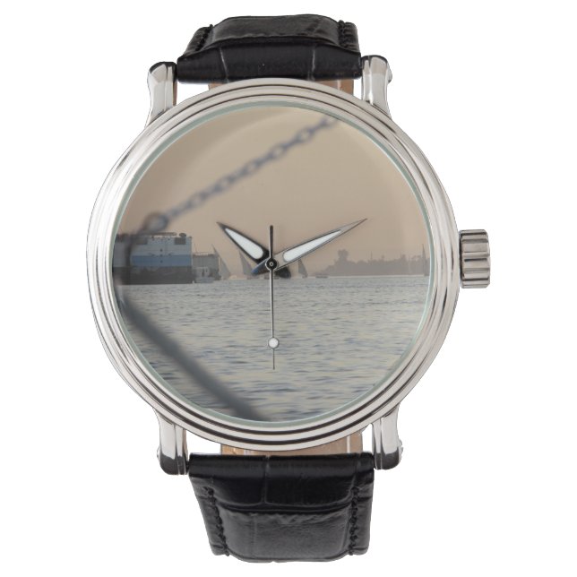 Montre Surveillance du coucher du soleil du Nil (devant)