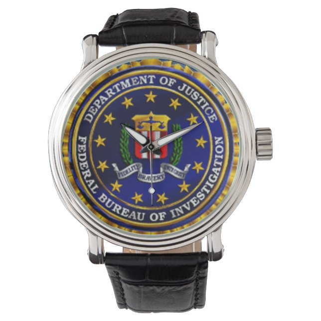 Montre Surveillance du FBI (devant)