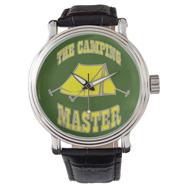 Montre Surveillance du maître du camping (devant)
