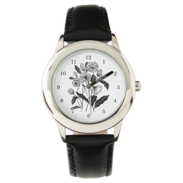 Montre Surveillance du pavot (devant)